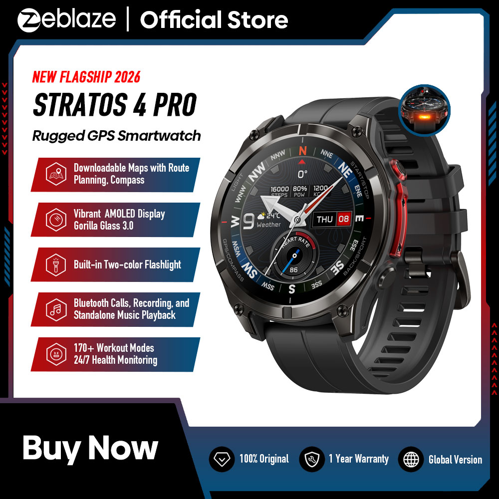 Intervalometer Timer - Nuevo Reloj Inteligente Zeblaze Stratos 4