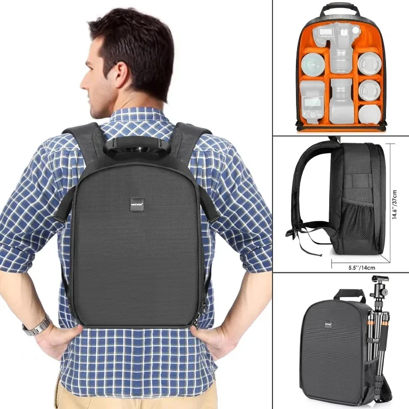 Camera Bag Waterproof - Mochila para cámara para fotógrafos con