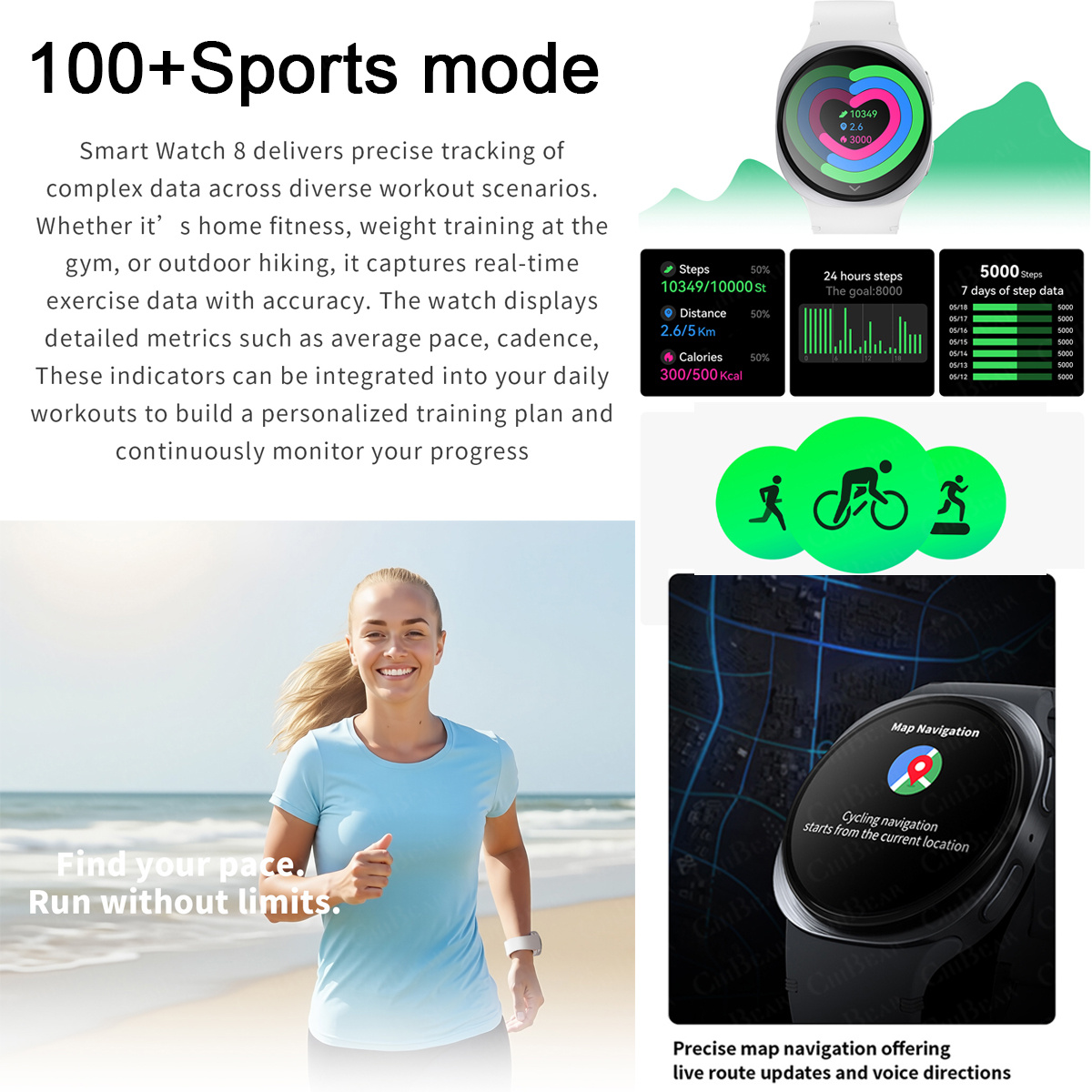 Reloj Inteligente 2026 con GPS - Intervalometer Timer reseña y precio
