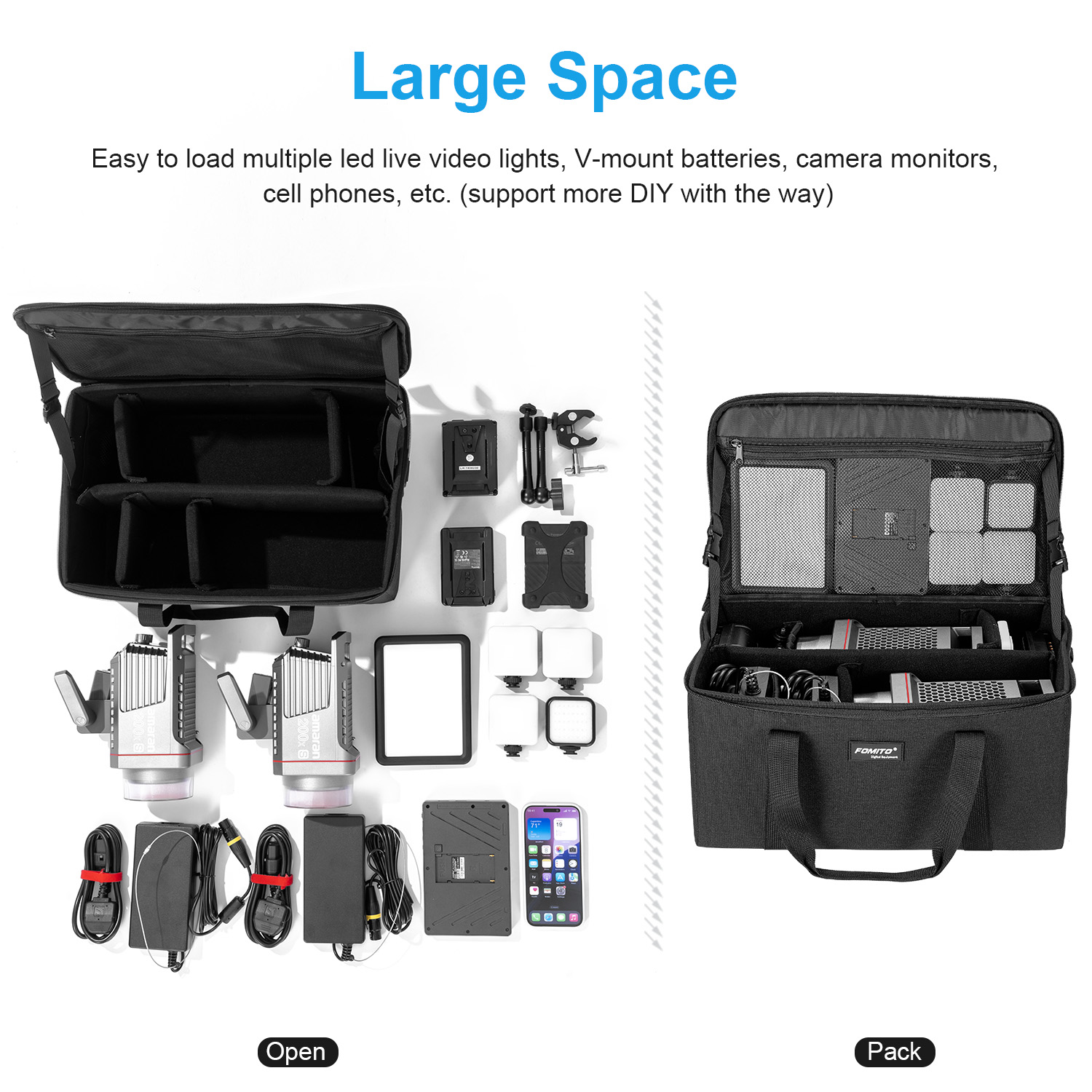 FOMITO-Bolso para cámara, band - Camera Bag Waterproof reseña y precio