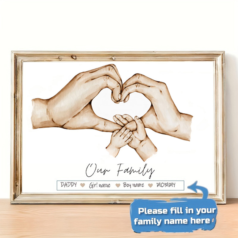 Póster personalizado de mano f - Photography Gallery reseña y precio