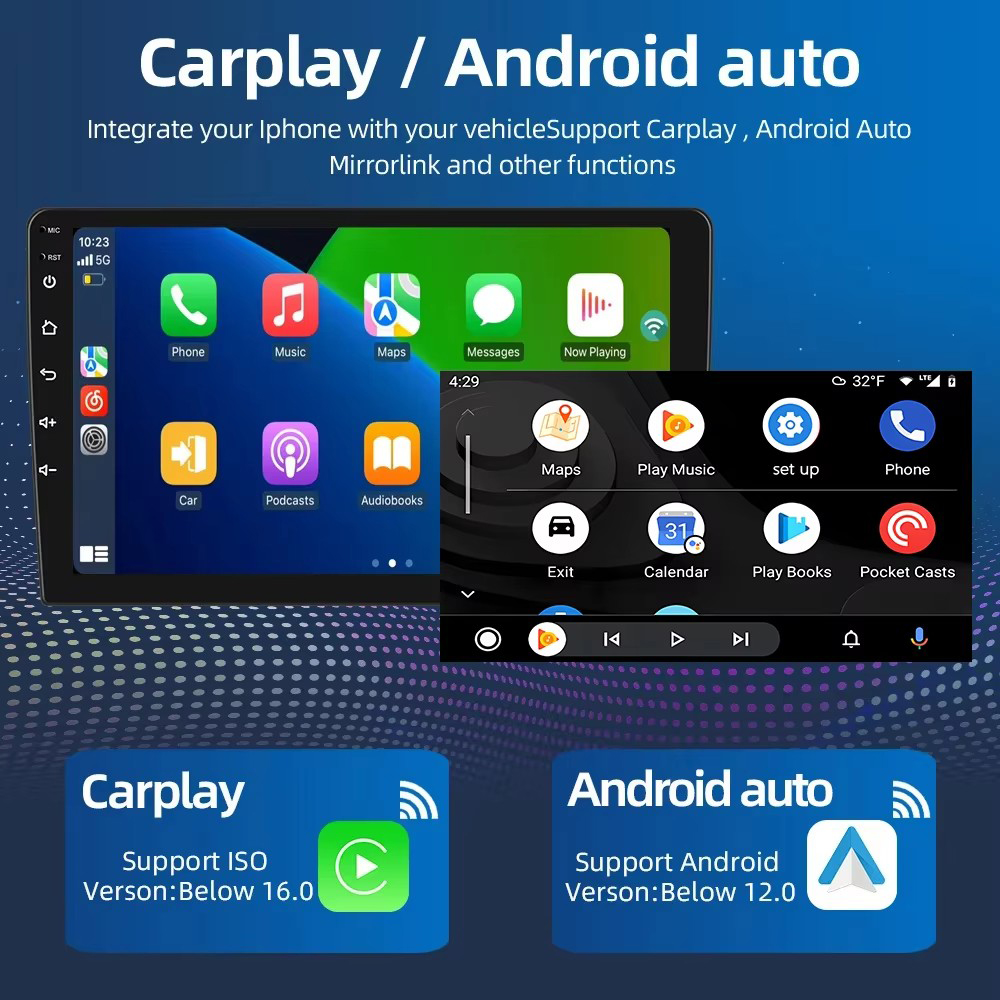Android 16 Carplay Auto WIFI + - Photograph Mp3 reseña y precio