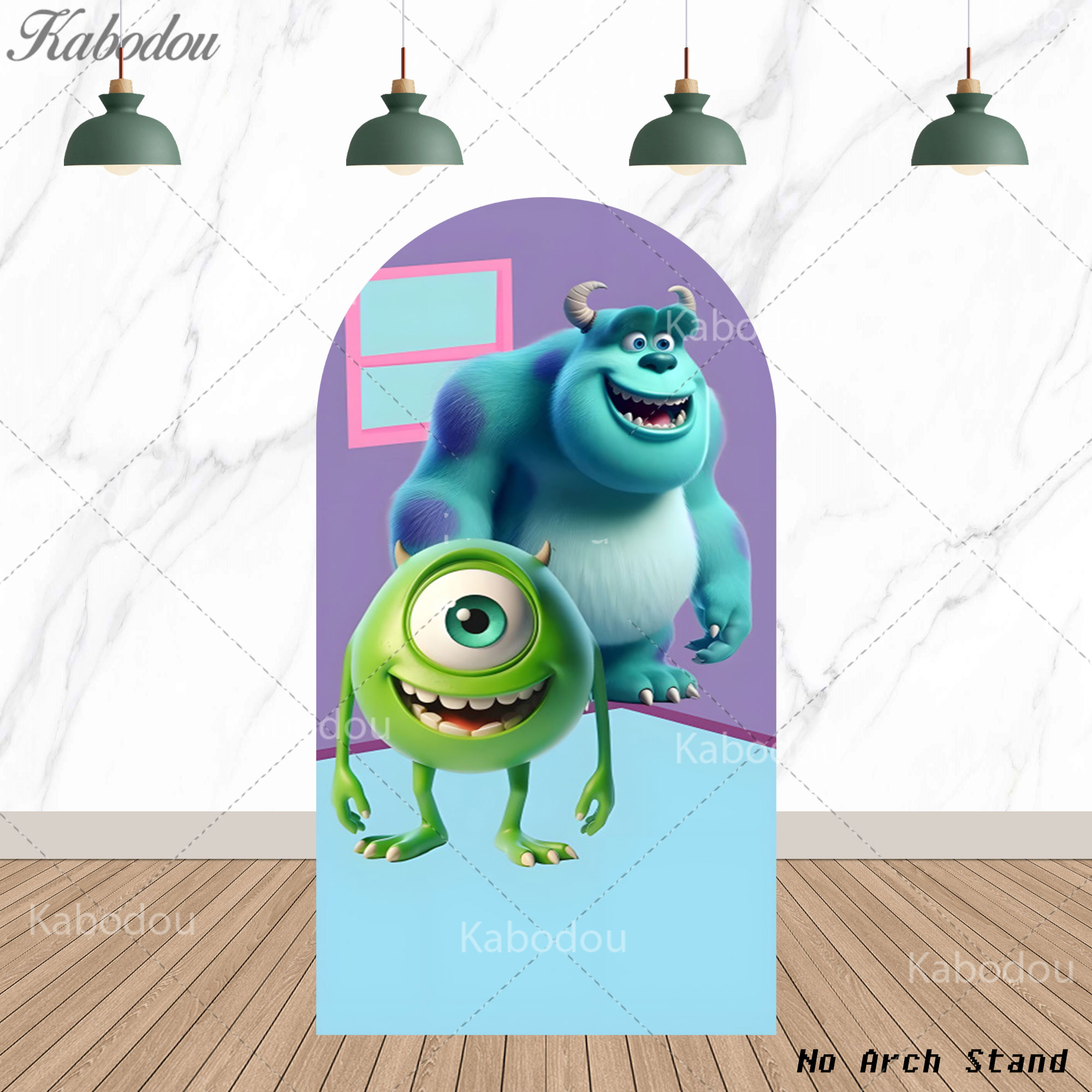 Fondo de Arco de Monsters Univ - Photography University reseña y precio