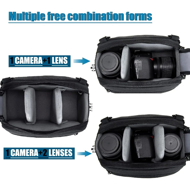Bolso bandolera impermeable de - Camera Bag Waterproof reseña y precio