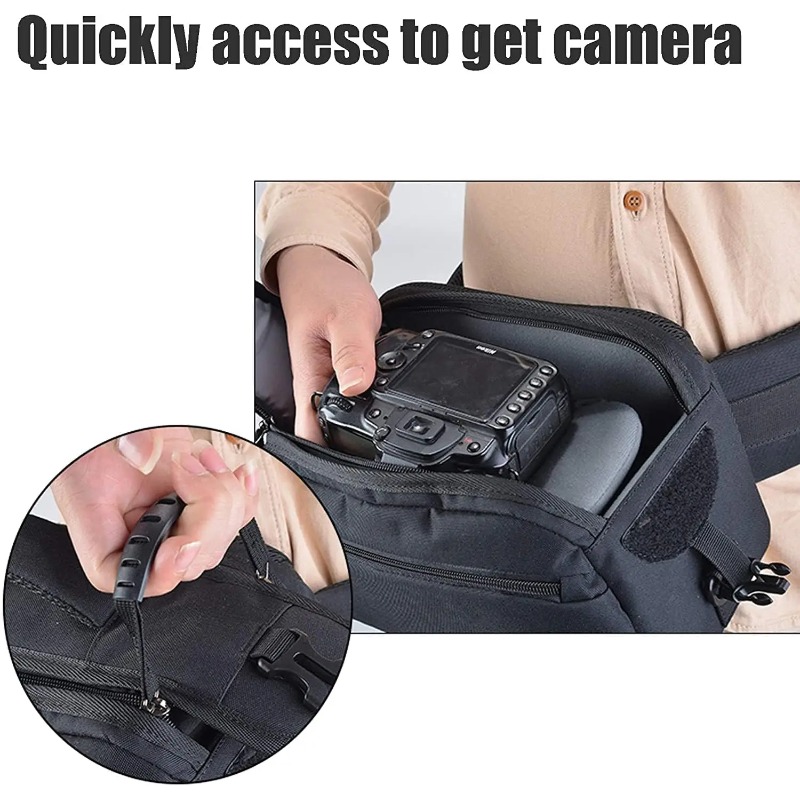 Bolso bandolera impermeable de - Camera Bag Waterproof reseña y precio
